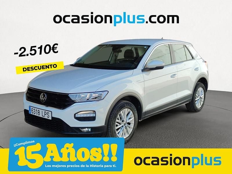 Blanco Usado 2021 VW T-Roc Edition SUV | 20.790 € (Buen precio) - Imagen 1/4