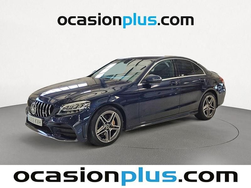 Azul Usado 2019 Mercedes C220 AMG Berlina | 27.719 € (Precio justo) - Imagen 1/4