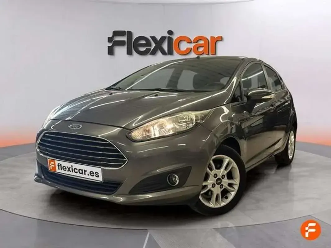 Usado Ford Fiesta Trend 75 CV (55 kW) 2017 Gris Utilitario