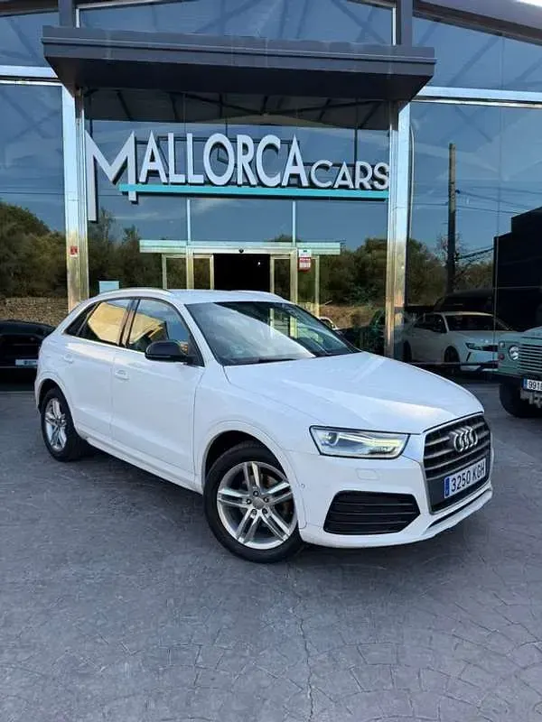 Usado Audi Q3 Attraction 150 CV (110 kW) 2017 Blanco SUV