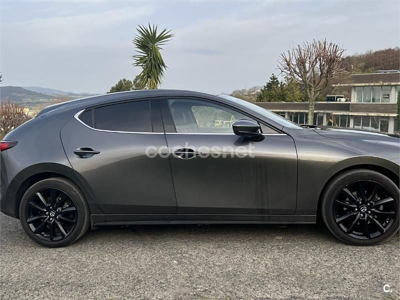 Usado Mazda 3 186 CV (136 kW) 2021 Gris / plata Berlina