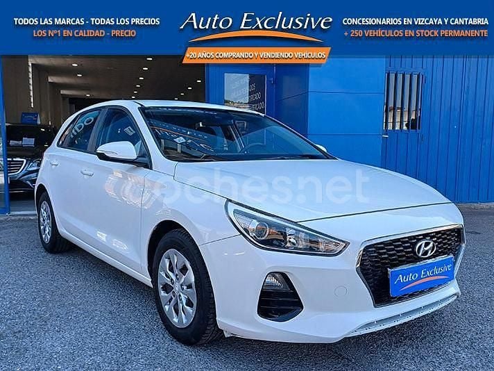 Blanco Usado 2018 Hyundai i30 Berlina | 14.490 € (Precio justo) - Imagen 1/4
