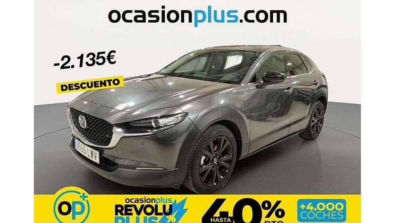 Usado Mazda CX-30 Homura-Line 186 CV (136 kW) 2022 Gris SUV