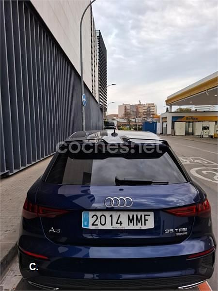 Usado Audi A3 S-Line 150 CV (110 kW) 2023 Azul Berlina