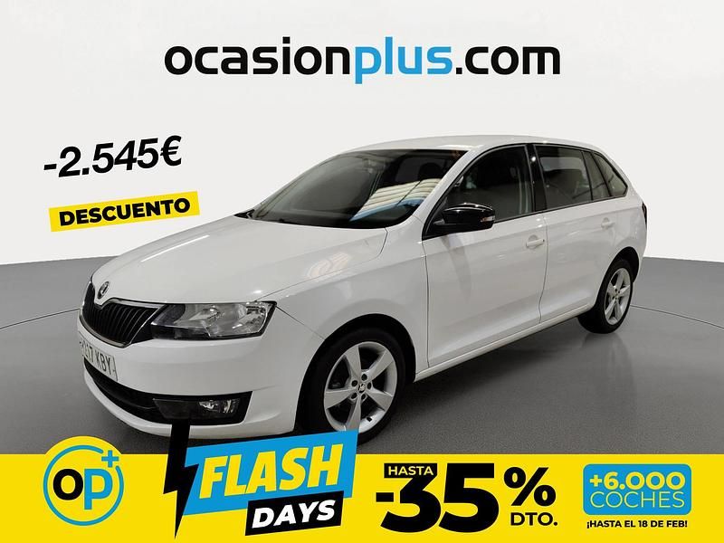 Usado Skoda Rapid Ambition 90 CV (66 kW) 2017 Blanco Berlina