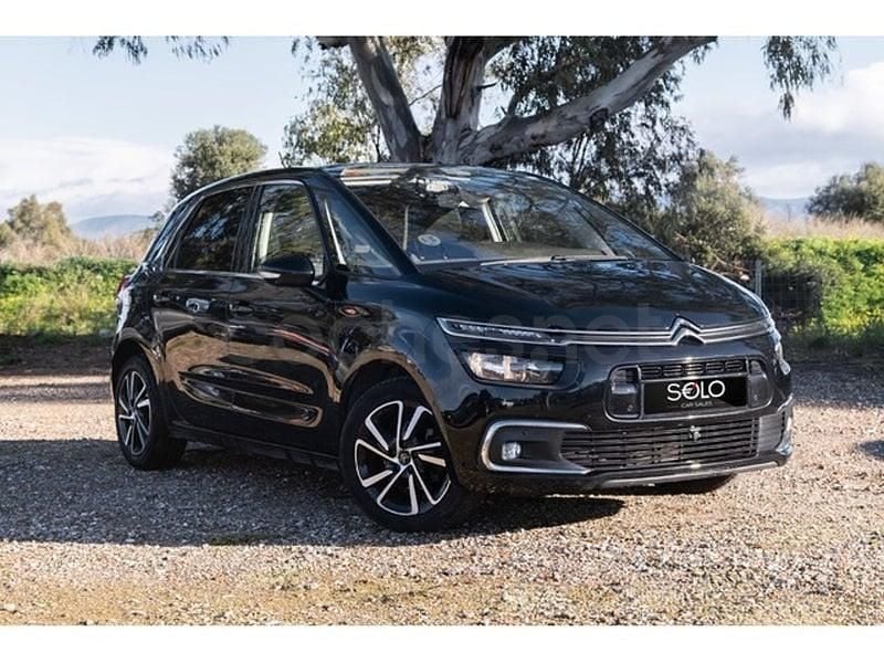 Usado Citroën C4 SpaceTourer Feel 131 CV (96 kW) 2019 Negro Monovolumen