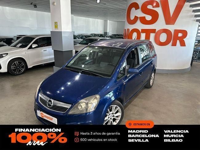 Usado Opel Zafira Enjoy 150 CV (110 kW) 2006 Azul Monovolumen