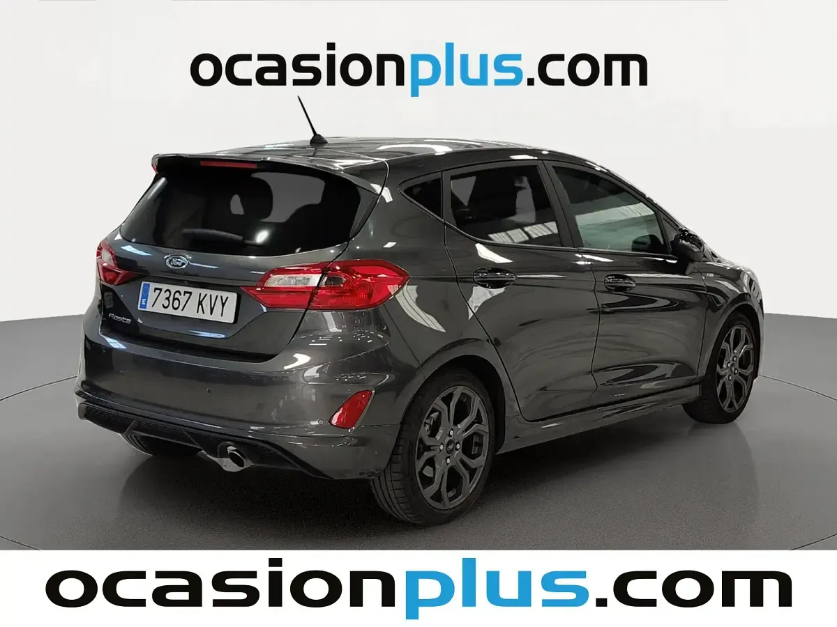 Usado Ford Fiesta ST-Line 101 CV (74 kW) 2019 Gris Utilitario
