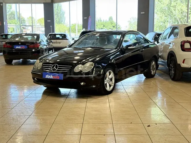 Usado Mercedes CLK200 Avantgarde 163 CV (119 kW) 2003 Azul Coupe