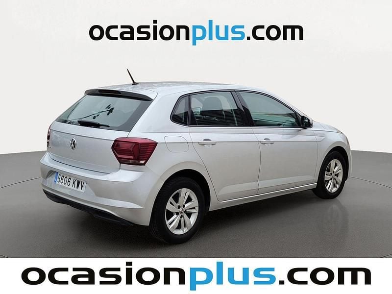 Usado VW Polo Advance 95 CV (69 kW) 2019 Gris plata Utilitario