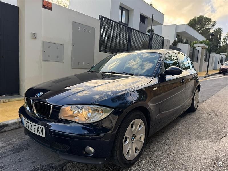 Usado BMW 116 115 CV (84 kW) 2006 Azul Utilitario