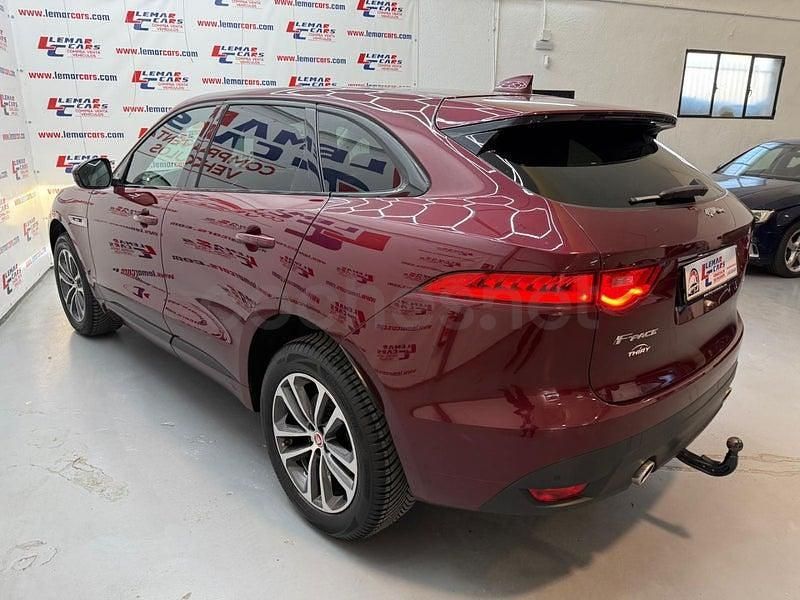 Usado Jaguar F-Pace R-Sport 300 CV (220 kW) 2017 Granate SUV