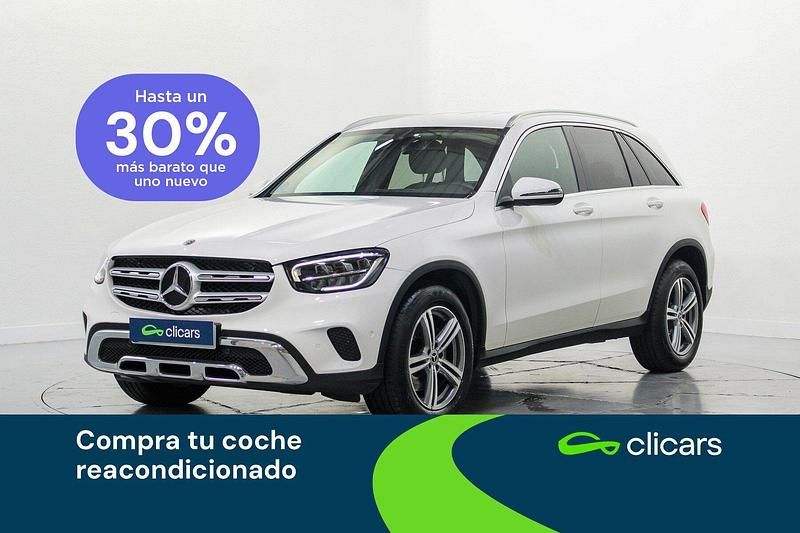 Blanco Usado 2021 Mercedes GLC220 SUV | 36.990 € (Super precio) - Imagen 1/4