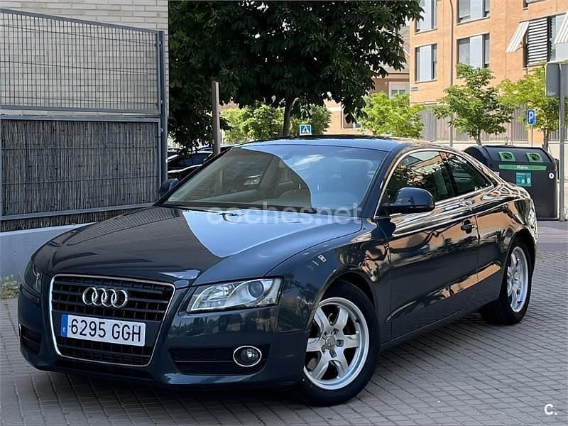 Negro Usado 2008 Audi A5 Coupe | 7000 € (Buen precio) - Imagen 1/4