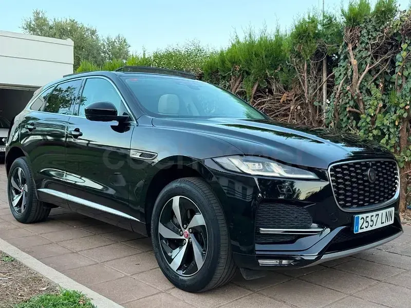 Usado Jaguar F-Pace S 204 CV (150 kW) 2021 Negro SUV