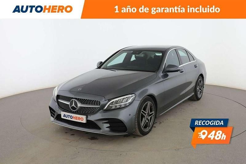 Gris Usado 2019 Mercedes C200 AMG line Berlina | 26.999 € (Caro) - Imagen 1/3
