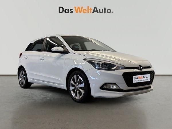 Blanco Usado 2017 Hyundai i20 Berlina | 9900 € (Precio justo) - Imagen 1/4