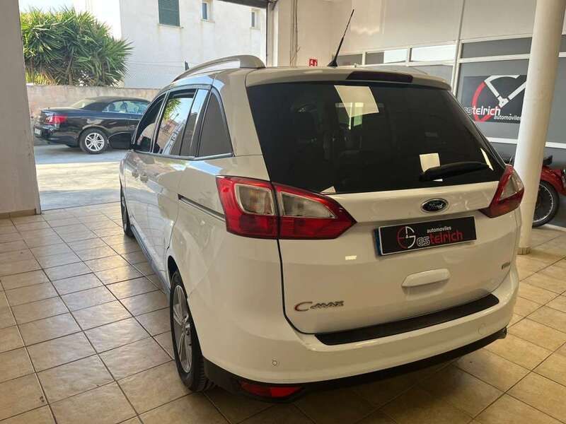 Usado Ford C-MAX S 125 CV (91 kW) 2014 Blanco Monovolumen