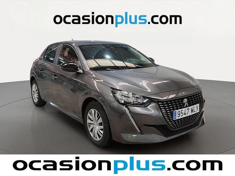 Usado Peugeot 208 Active 102 CV (75 kW) 2023 Gris Utilitario