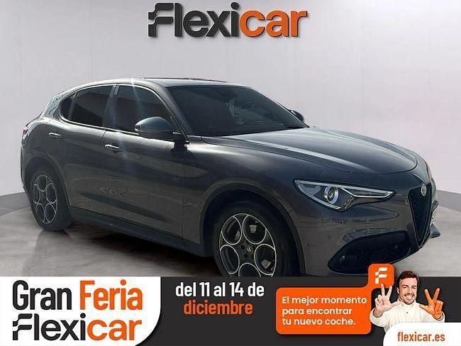 Gris Usado 2022 Alfa Romeo Stelvio Sprint SUV | 26.490 € (Precio justo) - Imagen 1/4