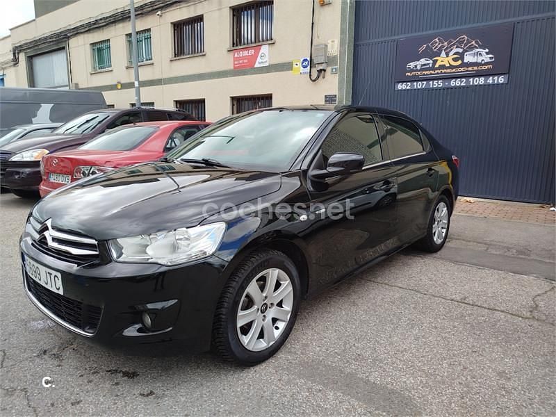 Usado Citroën C-Elysee I Exclusive 82 CV (60 kW) 2016 Negro Berlina