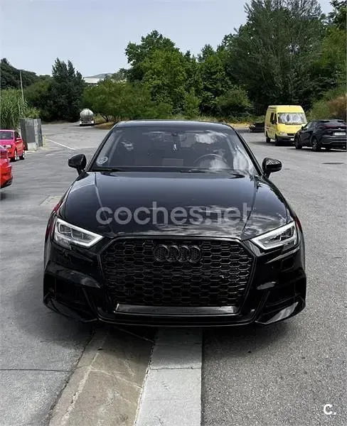 Usado Audi A3 Black Edition 310 CV (228 kW) 2018 Negro Berlina