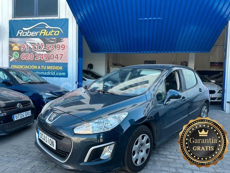 Negro Usado 2013 Peugeot 308 Active Berlina | 5199 € (Buen precio) - Imagen 1/4
