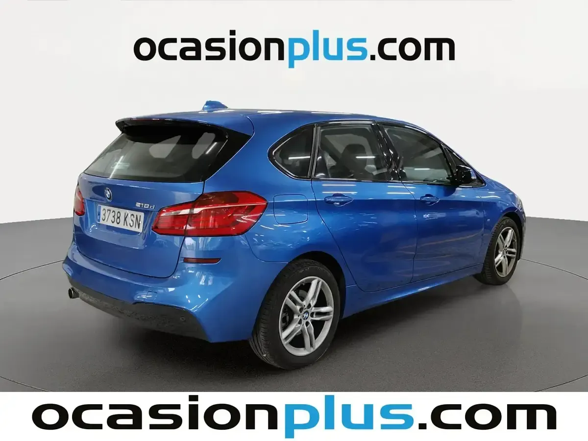 Usado BMW 218 Active Tourer 150 CV (110 kW) 2018 Azul Monovolumen