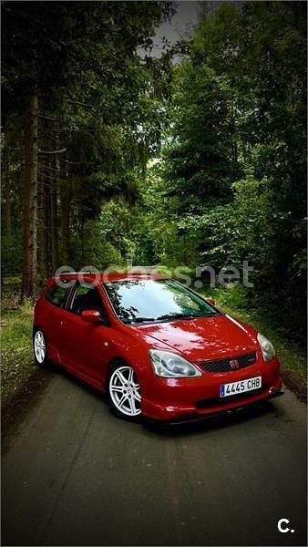 Usado Honda Civic Type R 200 CV (147 kW) 2003 Rojo Berlina