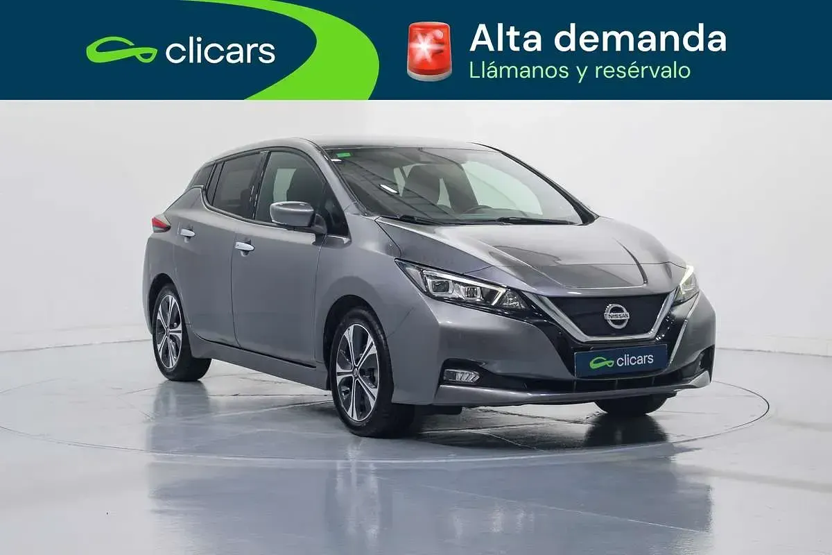 Usado Nissan Leaf N-Connecta 110 kW (150 CV) 2021 Gris Utilitario