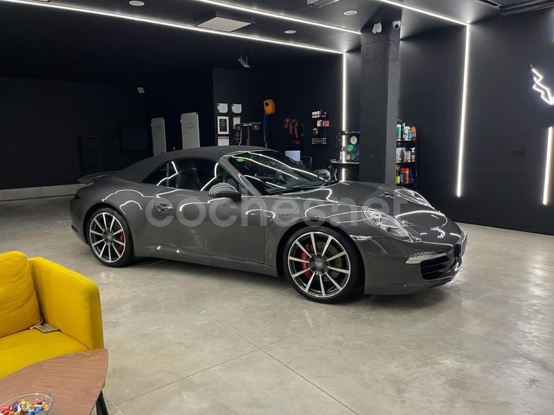 Gris / plata Usado 2013 Porsche 911 Carrera S Cabriolet Descapotable | 84.900 € (Precio justo) - Imagen 1/4