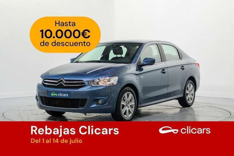Azul Usado 2016 Citroën C-Elysee I Exclusive Utilitario | 8590 € (Precio justo) - Imagen 1/4