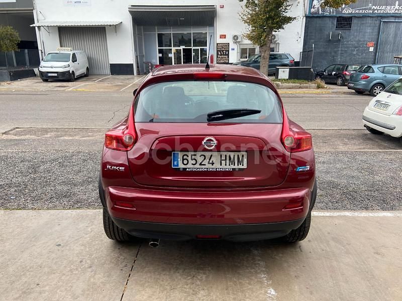 Usado Nissan Juke Acenta 110 CV (80 kW) 2012 Rojo SUV