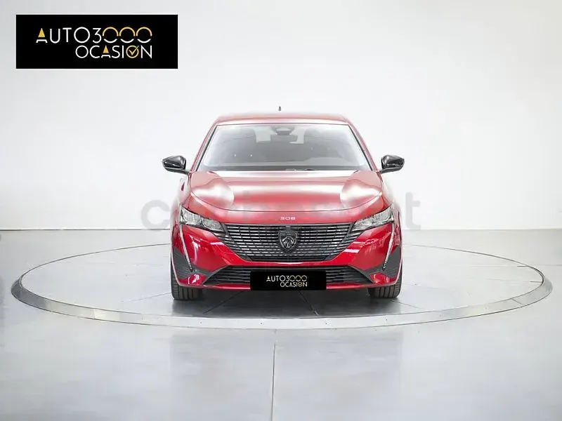 Usado Peugeot 308 Allure 130 CV (95 kW) 2022 Rojo Berlina