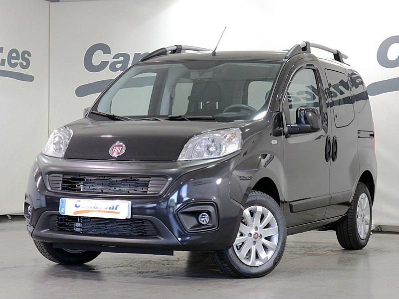 Negro Usado 2018 Fiat Qubo Lounge Monovolumen | 9945 € (Precio justo) - Imagen 1/4