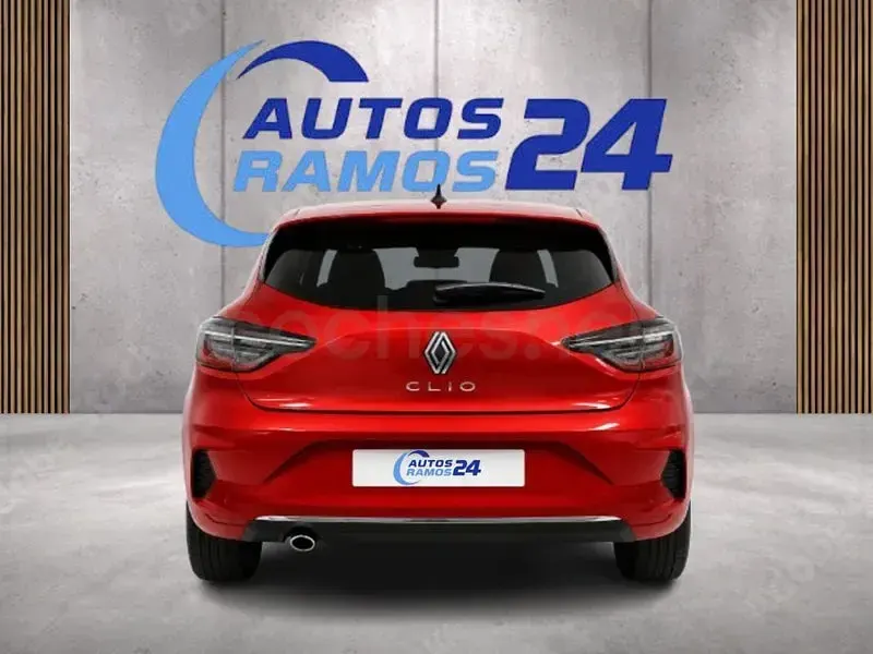 Usado Renault Clio V Techno 90 CV (66 kW) 2024 Rojo Berlina