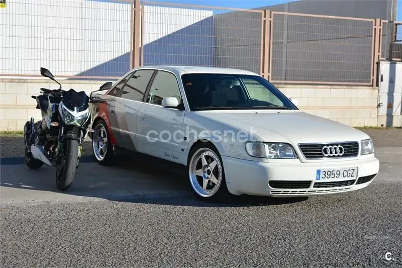 Usado Audi A6 140 CV (102 kW) 1996 Blanco Berlina