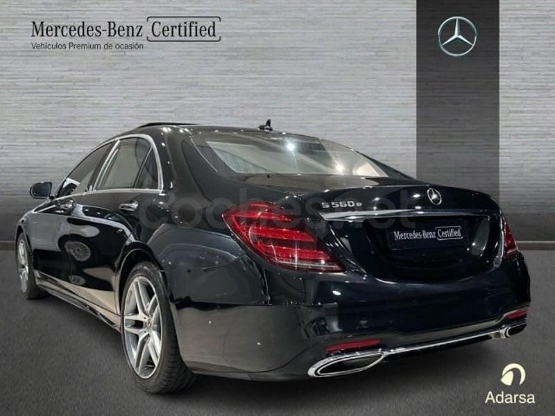 Usado Mercedes S560 476 CV (350 kW) 2019 Negro Berlina
