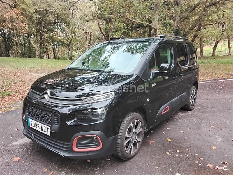 Negro Usado 2018 Citroën Berlingo Feel Monovolumen | 18.500 € (Precio justo) - Imagen 1/4
