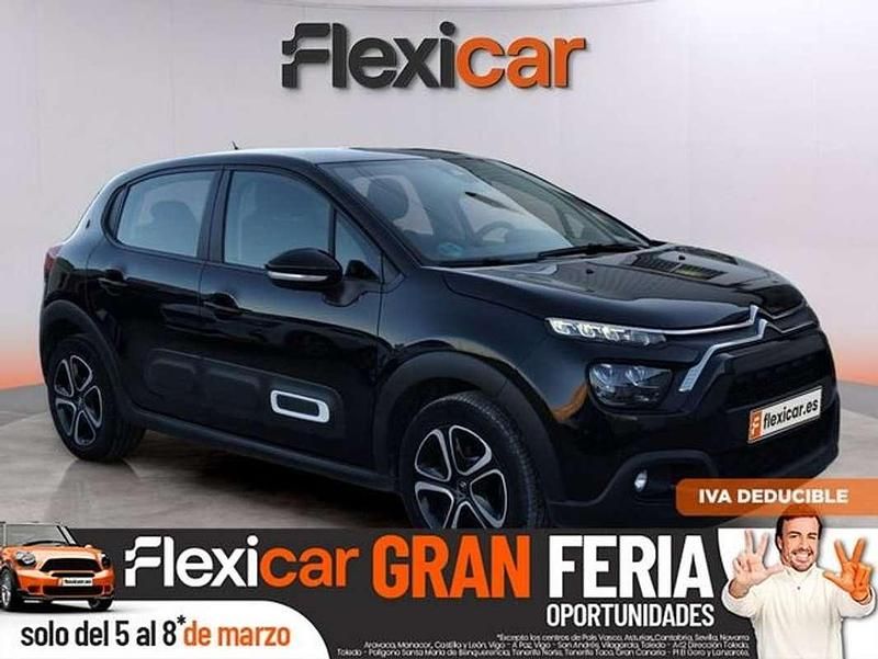 Usado Citroën C3 PureTech 83 CV (61 kW) 2024 Negro Berlina