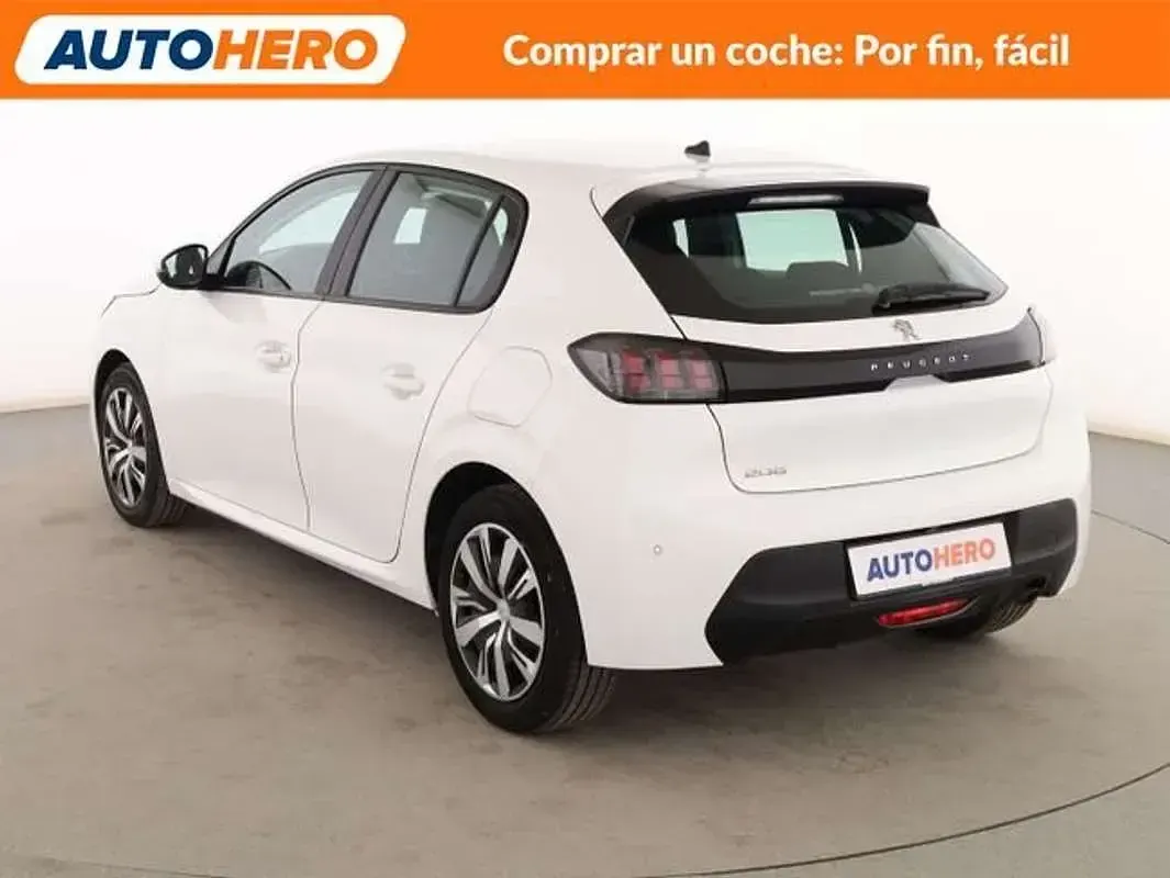 Usado Peugeot 208 Active 75 CV (55 kW) 2020 Blanco Utilitario