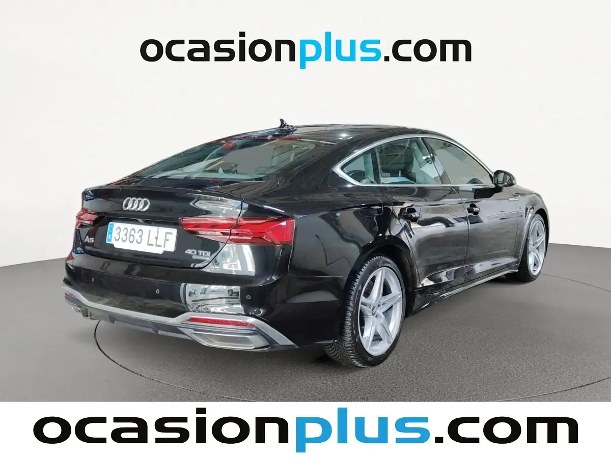 Usado Audi A5 Sportback S-Line 204 CV (150 kW) 2020 Negro Utilitario