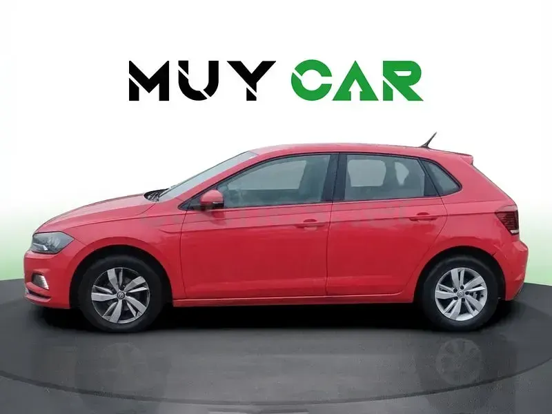 Usado VW Polo Advance 80 CV (58 kW) 2021 Rojo Utilitario