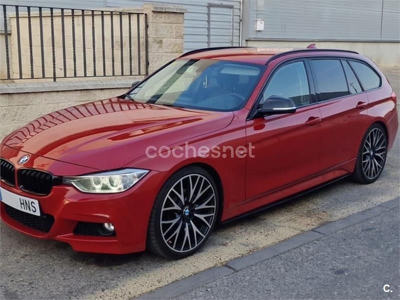 Usado BMW 320 Exclusive 184 CV (135 kW) 2013 Rojo Familiar