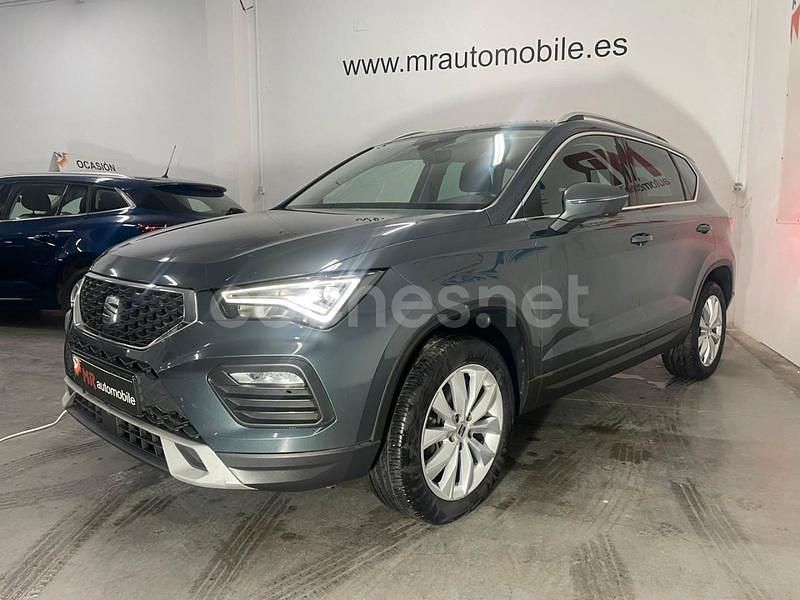 Usado Seat Ateca Style 150 CV (110 kW) 2021 Gris / plata SUV