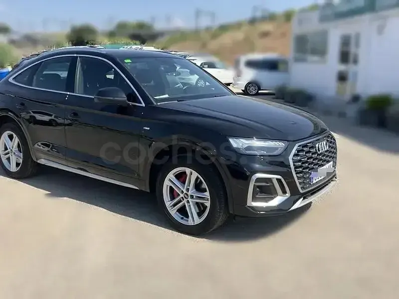 Usado Audi Q5 Sportback S-Line 299 CV (219 kW) 2022 Negro SUV