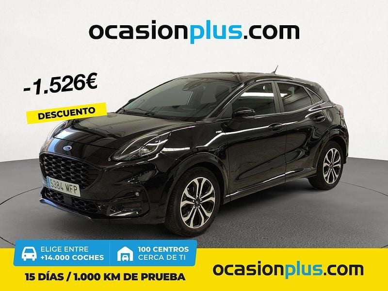 Negro Usado 2023 Ford Puma Gen-E ST-Line Recogida | 16.450 € (Precio justo) - Imagen 1/4