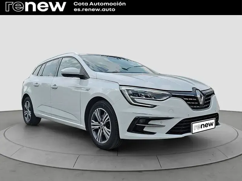 Usado Renault Mégane GrandTour Intens 115 CV (84 kW) 2021 Blanco Familiar