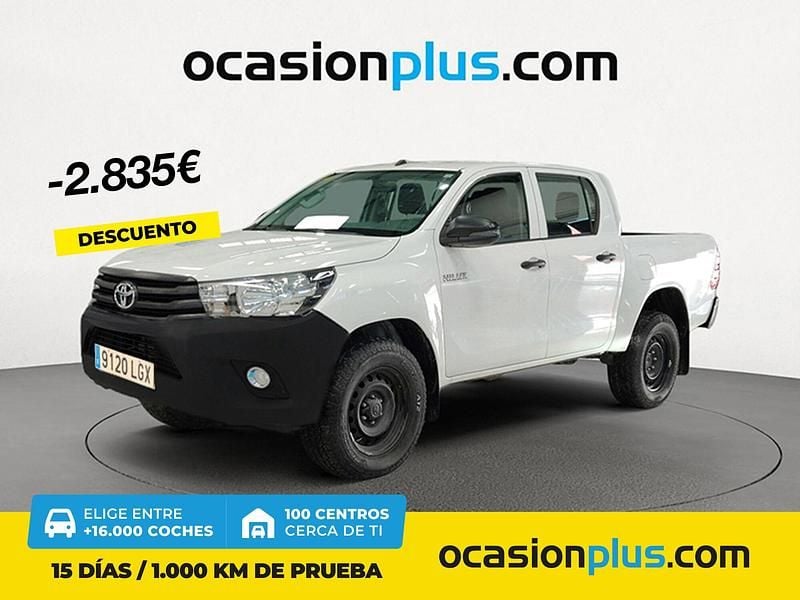 Blanco Usado 2020 Toyota HiLux Recogida | 28.550 € (Precio justo) - Imagen 1/4
