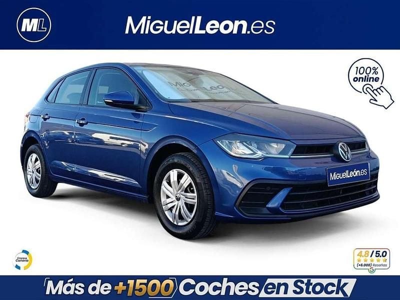 Usado VW Polo Advance 95 CV (69 kW) 2022 Azul Utilitario